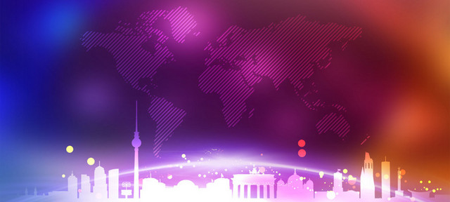 彩色灯光舞台灯光背景光效光晕海报BANNER