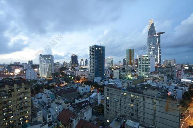 胡志明市 西贡 越南 BITEXCO 城市 业