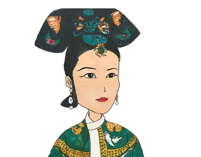 皇后古装人物甄嬛PNG免抠