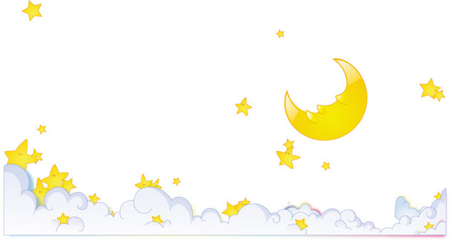 矢量夜晚的星空