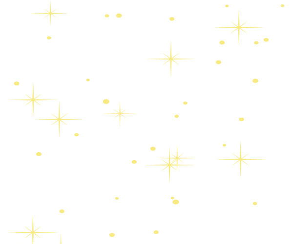 金色星光矢量图