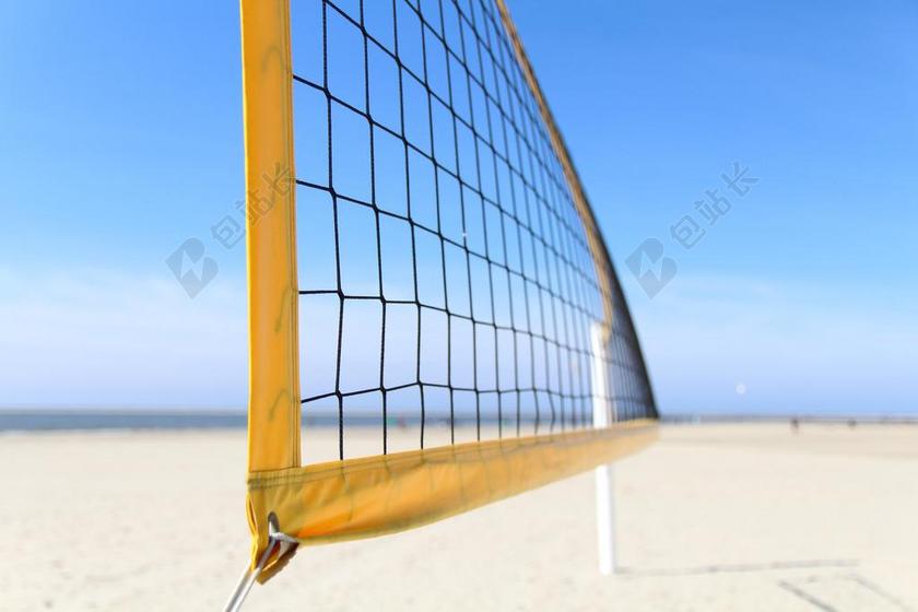 排球 海滩 沙滩排球 排球网 公平的竞争环境