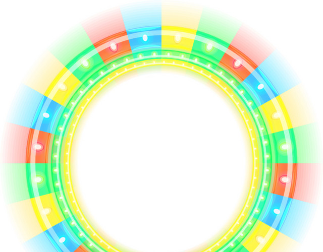 矢量霓虹灯素材