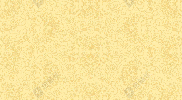 古典雅致金色底纹背景