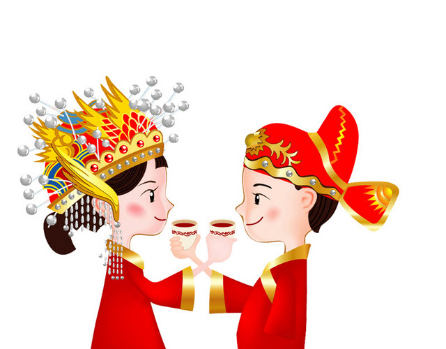 结婚婚庆交杯酒