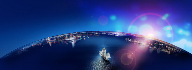 地球背景BANNER