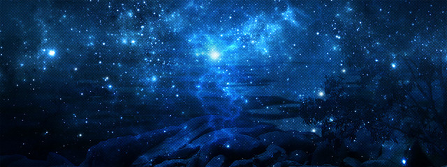 科幻酷炫星际BANNER