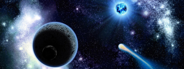 星际流星酷炫背景
