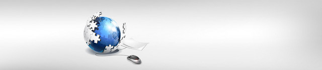 现代科技网站地球背景BANNER