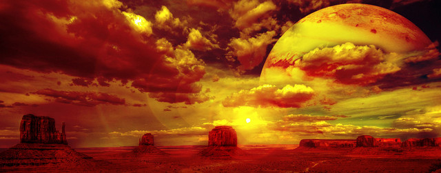 科幻酷炫太空BANNER
