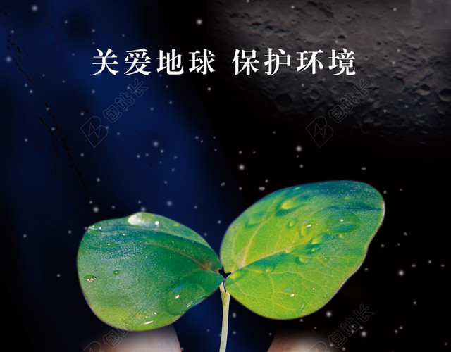 保护地球公益海报