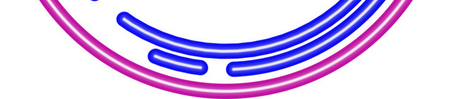 矢量霓虹灯边框素材