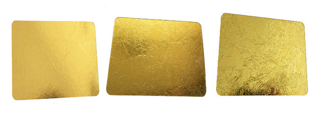 三张金箔纸