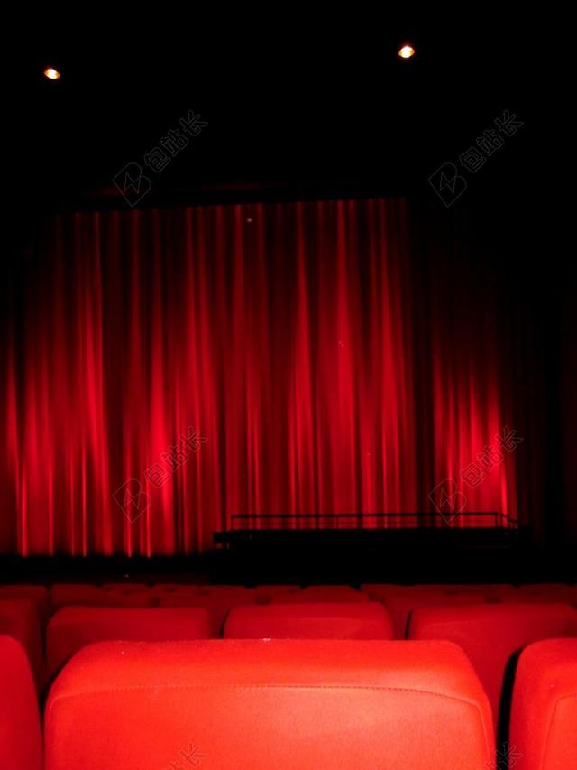 看电影 电影院的座位 电影 电影院大厅 红色 黑色 走出去