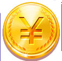 钱金币素材 金色钱币