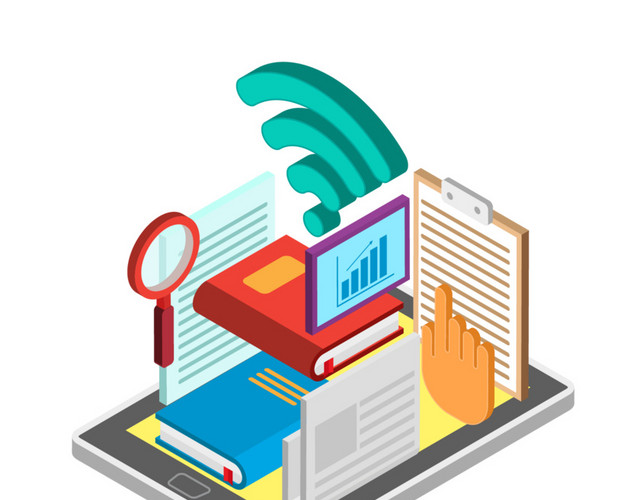2DWIFI移动矢量图片