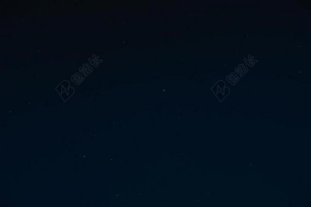 黑色宁静夜晚星海星空自然景观背景图片