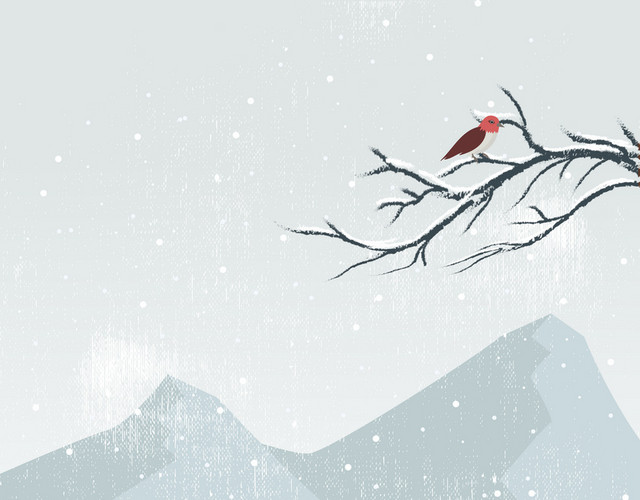 立冬小雪大雪冬至节气