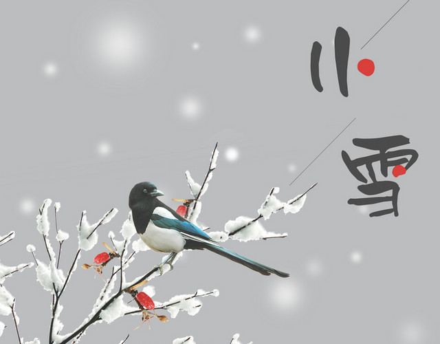 二十四节气小雪