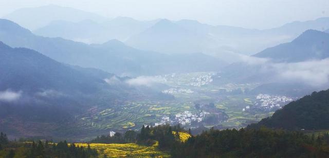 山谷 田园 山村