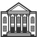 市政厅建筑图标元素