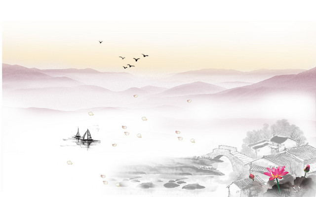 水墨背景