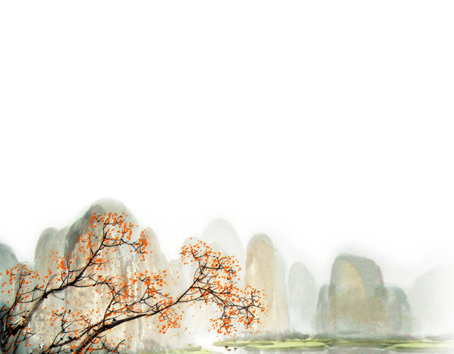 水墨风景素材下载