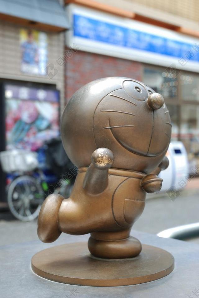 黄色的叮当猫背景图片