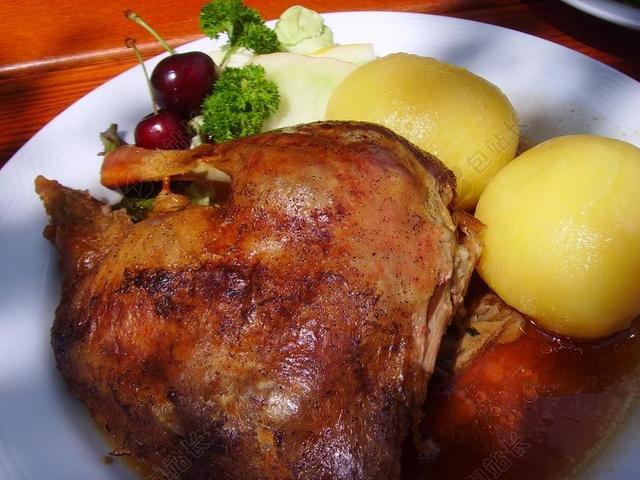 烤鹅 饺子 吃 南斯拉夫联盟共和国 烤禽
