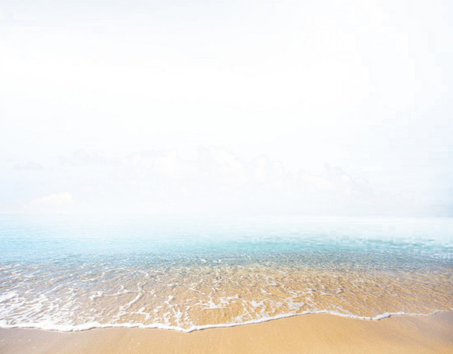 美丽的海滩景色