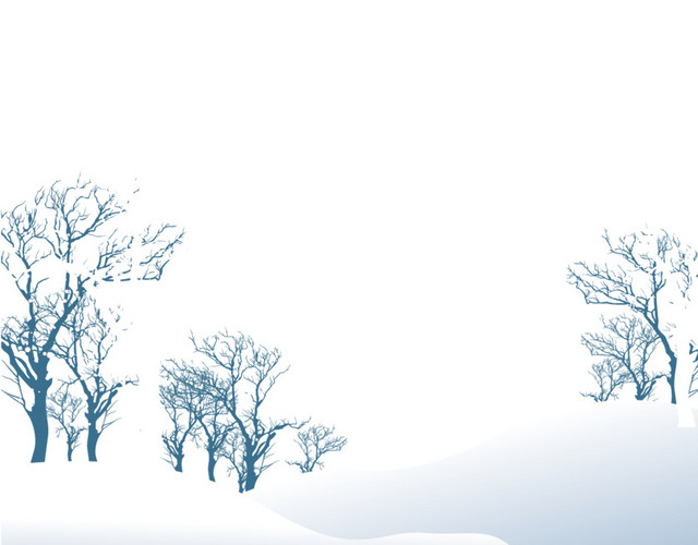 寒冷大雪傲雪素材