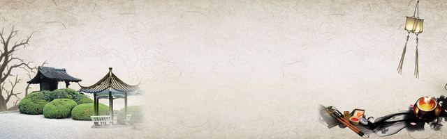 古建筑BANNER