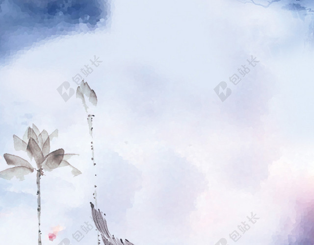 水墨中国风主图背景