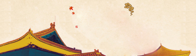 唯美淡雅中国风BANNER背景