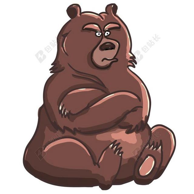 熊 灰熊 连接杆 布鲁因 熊先生 托普特金 不安