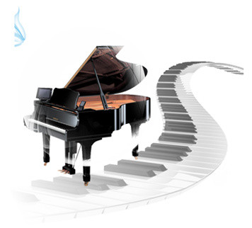 艺术培训钢琴图片透明