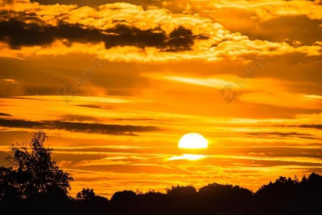 日出 太阳 MORGENROT 心情 天空 清晨的阳光 云