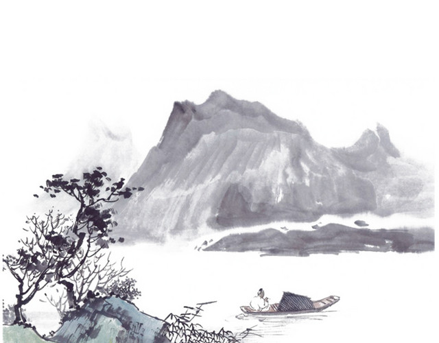 水墨风景画