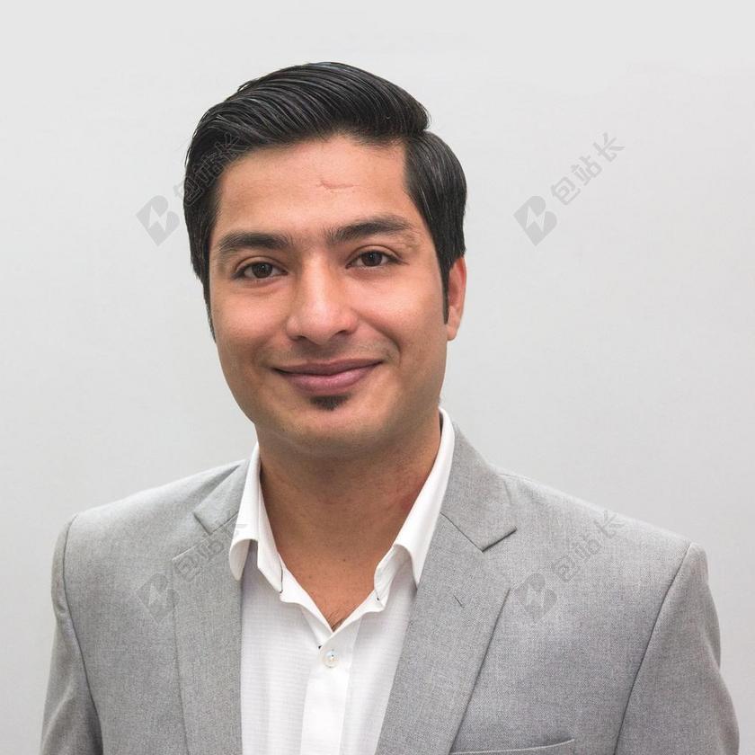 男 肖像 外形 社交媒体 简历 年轻 优雅 西装