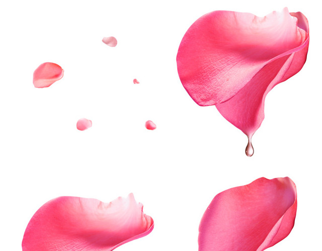 花瓣水滴