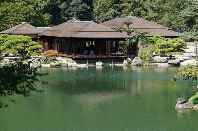日本 栗林公園 高松市 庭園