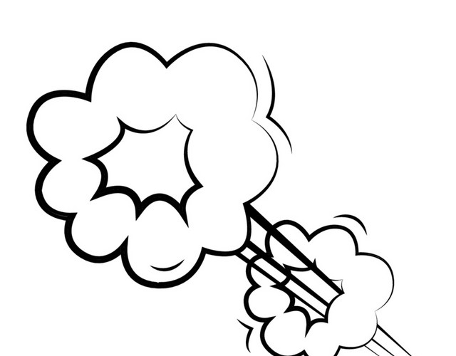 手绘漫画对话框