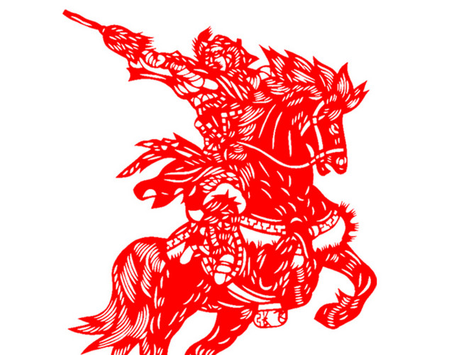 剪纸素材模板