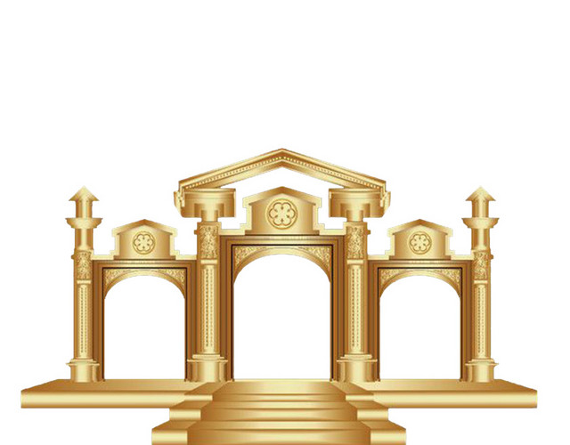 金色城堡主题婚礼