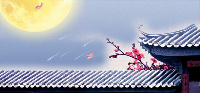 古建筑背景