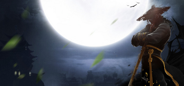 古风武侠游戏海报BANNER