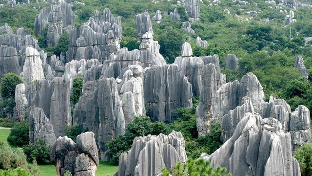 自然景观岩石地貌岩石群背景图片