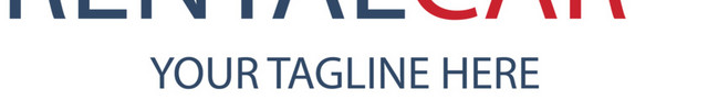 红色汽车行业LOGO矢量模板