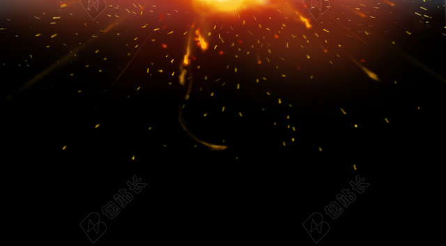 火爆开业海报