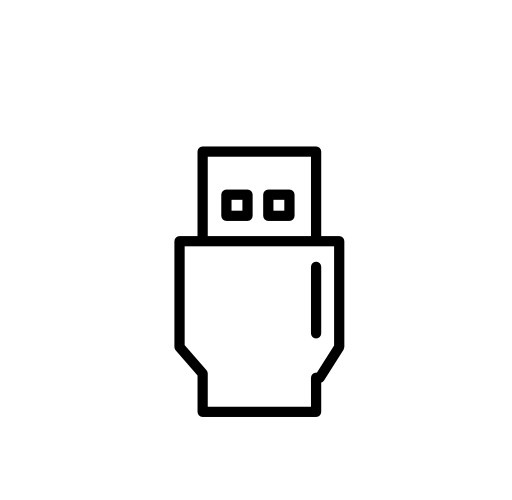 USB输出图标